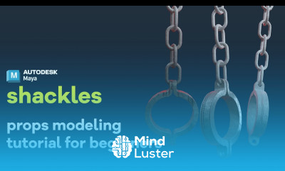Shackles Prop Modeling Texturing in Autodesk Maya Substance 3D Painter pt 3