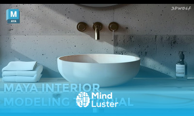 Bathroom Interior 3D Modeling Tutorial Autodesk Maya Step by Step Guide mayatutorials