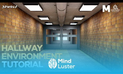 Maya Environment Modeling Creating A Hallway Environment in Maya and Substance Painter pt 3