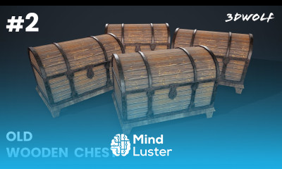 Wooden Chest Game Asset 3D Modeling Tutorial In Maya and Substance Painter Part 2 Unwrapping