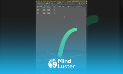 Autodesk Maya Tutorial How to use Curve Warp Deformer in Maya