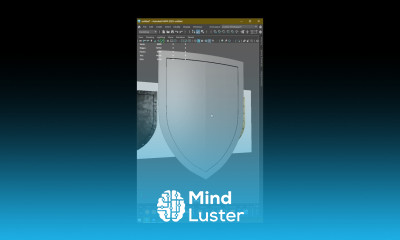 How to model a SHIELD in Maya 2023 Autodesk Maya 2023 Tutorial