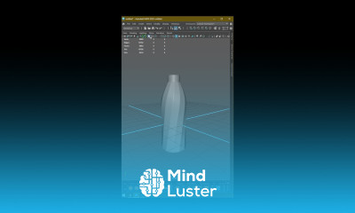 Bottle Modeling in Maya Maya 3D Modeling Tutorial