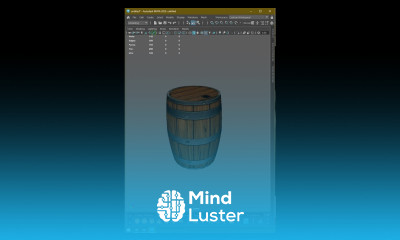 How to Easily Model Barrel from Texture in Maya Maya 3D Modeling Tutorial