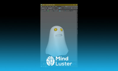 How to Model A Cute Cartoon Ghost in Maya Maya 2023 Modeling Tutorial