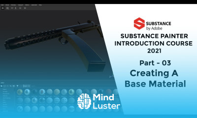 Substance Painter Tutorials for Beginners 03 Creating Base Material