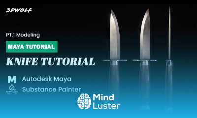 Modeling A Knife in Maya Knife Modeling Tutorial in Autodesk Maya 2022