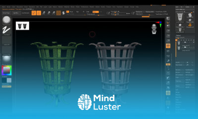 3D Prop Modeling Tutorial Sculpting High poly Details in Zbrush pt 3 Zbrush Props Modeling