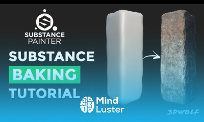 Substance Painter High Poly to Low Poly Texture Maps Baking Tutorial