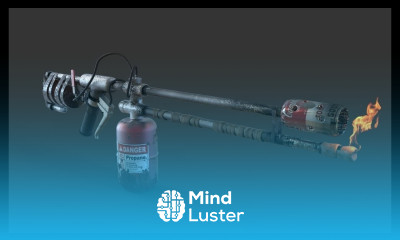 Modeling A The Last of Us Flamethrower Part 1 3D Prop Modeling in Maya
