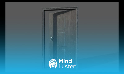 Door Modeling and Texturing in Maya 2018 and Substance Painter 2018