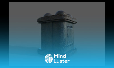 Sci Fi Container Modeling and Texturing in Maya and Substance Painter Game Ready Asset