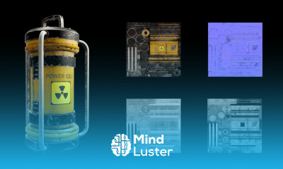 Sci Fi Power Cell in Autodesk Maya 2018 Part 1 Modeling