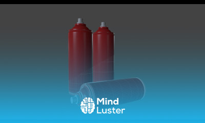 Modeling An Aerosol Spray Paint Can in Autodesk Maya