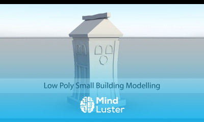 Maya Modelling A Small Low Poly Building Tutorial in Autodesk Maya 2017