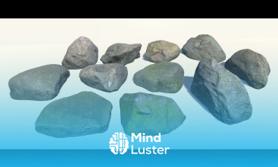 Creating Rocks in Autodesk Maya 2017 using rockGen Script Maya Modelling Tutorials