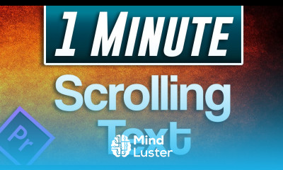 How to Add Scrolling Text Tutorial Premiere Pro CC
