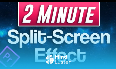 Quick Split Screen Tutorial Premiere Pro 2020
