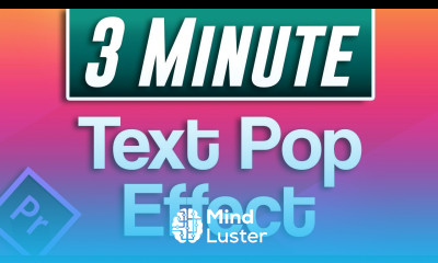 How to Make Text Pop In QUICK Premiere Pro Tutorial