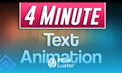 Quick Text Animation Tutorial in Premiere Pro