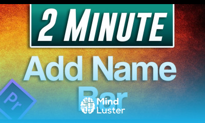 How to Add Name Bar Titles in Premiere Pro 2019 EASY Method