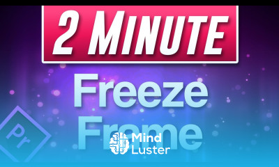 How to FREEZE Frame in Premiere Pro 2020