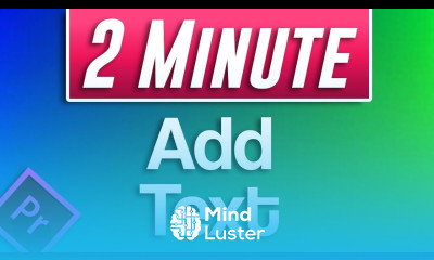 How to Add Text Tutorial Premiere Pro CC 2019