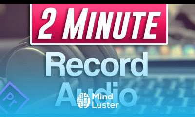 Premiere Pro How to Record Audio