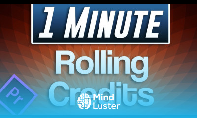 Premiere Pro CC 2018 How to Add Rolling End Credits