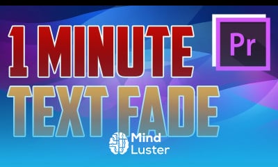 Premiere Pro CC How to do Text Fade In and Out