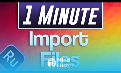 Premiere Rush CC How to Import Video and Audio Files