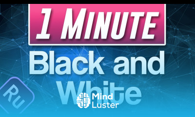 Premiere Rush CC How to Make Black and White Video Effect