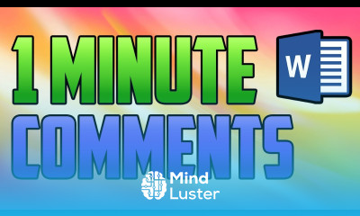 Word 2016 How to Add Comments to a Document