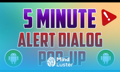 Android Studio How to Add An Alert Dialog Box Pop Up Notification