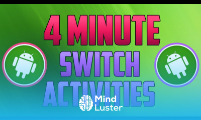 Android Studio How to Switch Between Activities