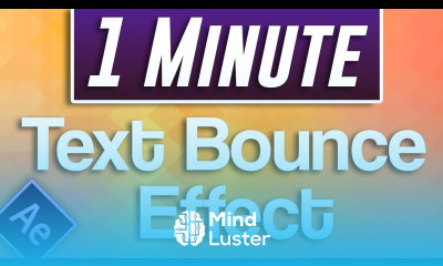 After Effects CC How to Bounce Text