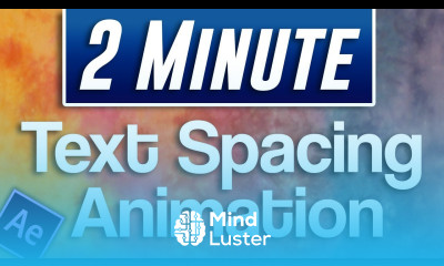After Effects CC How to Animate Text Kerning Tracking Expanding Space Between Letters