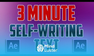 After Effects CC How to do Writing Text Animation Effect Self Writing Text