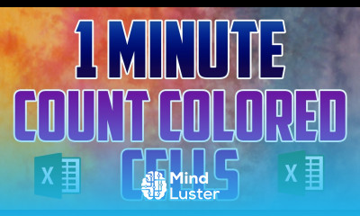 Excel 2016 How to Count Color Cells