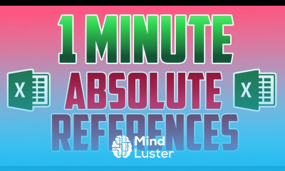 Excel 2016 How to Do Absolute References