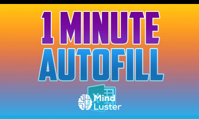 Excel 2016 How to Autofill