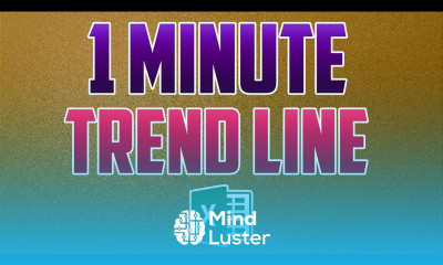 Excel 2016 How to Add a Trendline