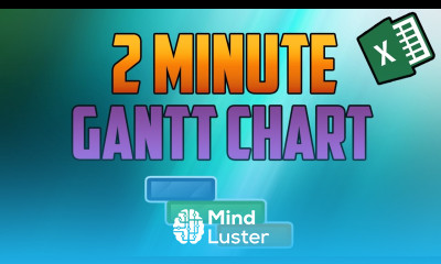 Excel 2016 How to Make a Quick Gantt Chart