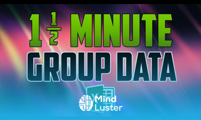 Excel 2016 How to Group Data