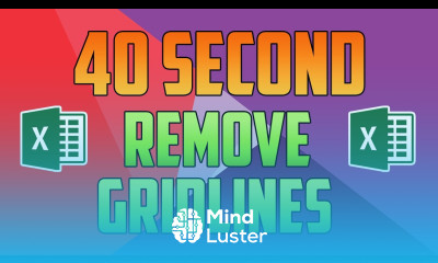 Excel 2016 How to Remove Gridlines from a Section