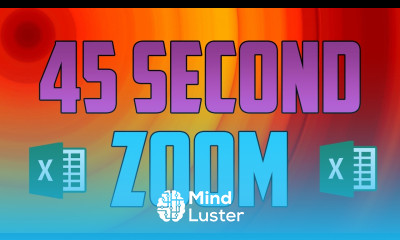 Excel 2016 How to Zoom