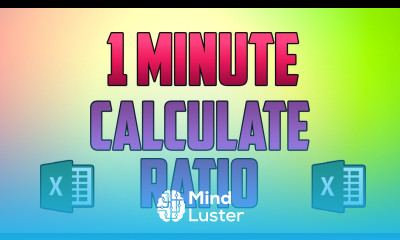 Excel 2016 How to Calculate the Ratio