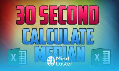 Excel 2016 How to Calculate Median