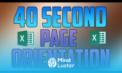 Learn Excel 2016 How to Change Page Layout Orientation to Landscape ...
