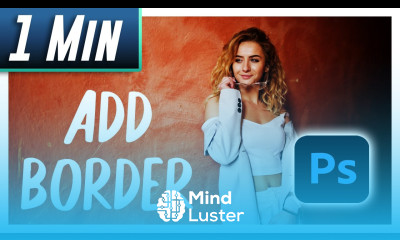 Photoshop How to Add a Border around Image Fast Tutorial